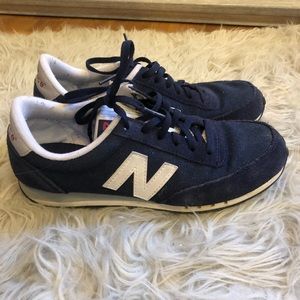 Navy New Balance Shoes